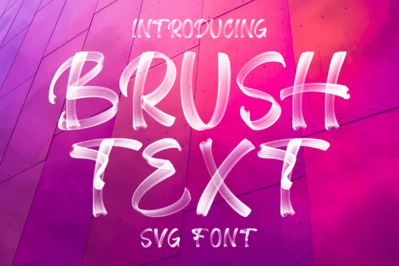 Brush Text: Elevate Your Design with Modern Color Typography