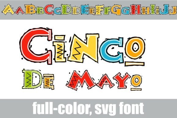 Cinco De Mayo: Vibrant Typography for Festive Design