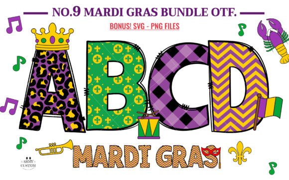Mardi Gras: A Designer's Guide to Festive Typography