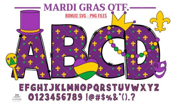 Mardi Gras Fleur De Lis: A Designer's Guide to Festive Typography