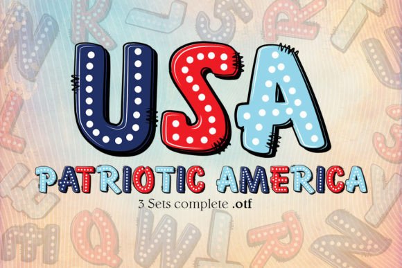 Patriotic America Popart: A Modern Design Asset