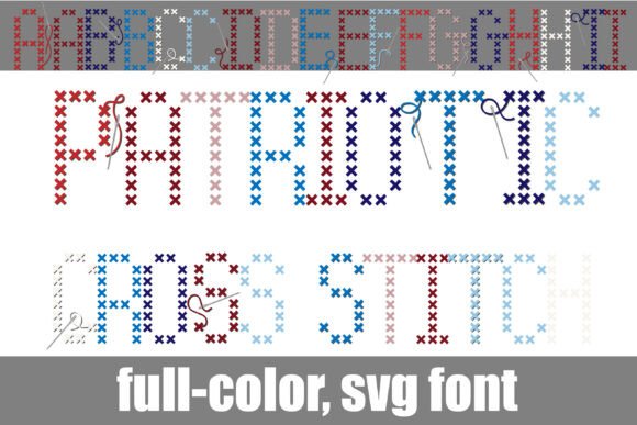 Patriotic Cross Stitch: Stitching Tradition into Modern Design