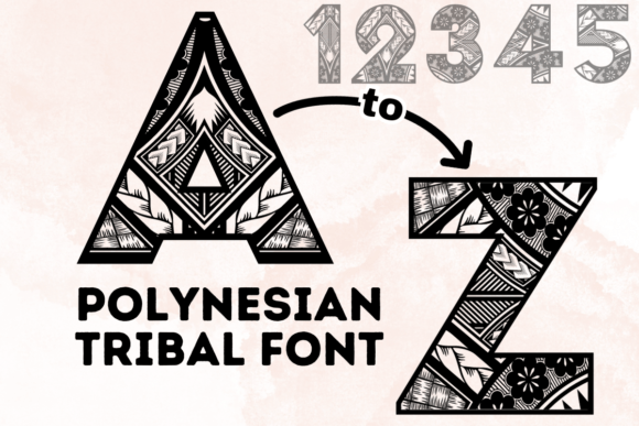 Polynesian Tribal: Bold Typography for Impactful Design