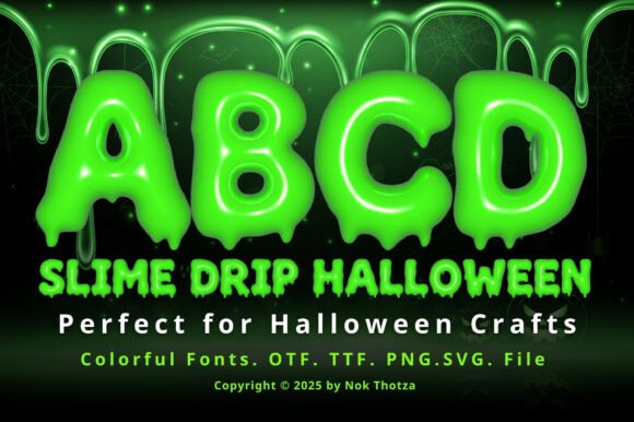 Slime Drip Halloween: Elevate Your Spooky Designs