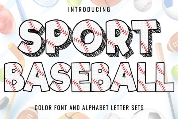 Sport Baseball Font: Elevating Visual Design with Playful Typography