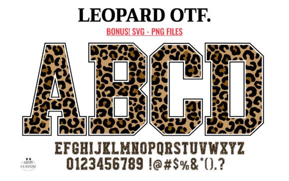 Unleashing Wild Creativity with Leopard Typography
