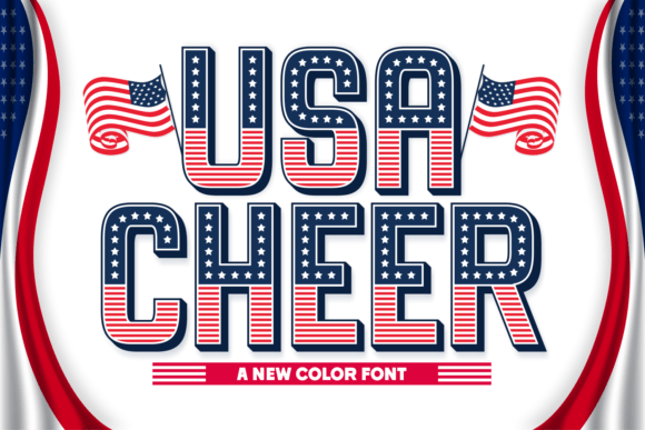 USA Cheer: Elevate Your Patriotic Designs